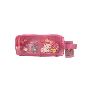 My Melody Sleeping/Napping Makeup Cosmetic Bag Stationery Pink Pouch Sanrio NEW